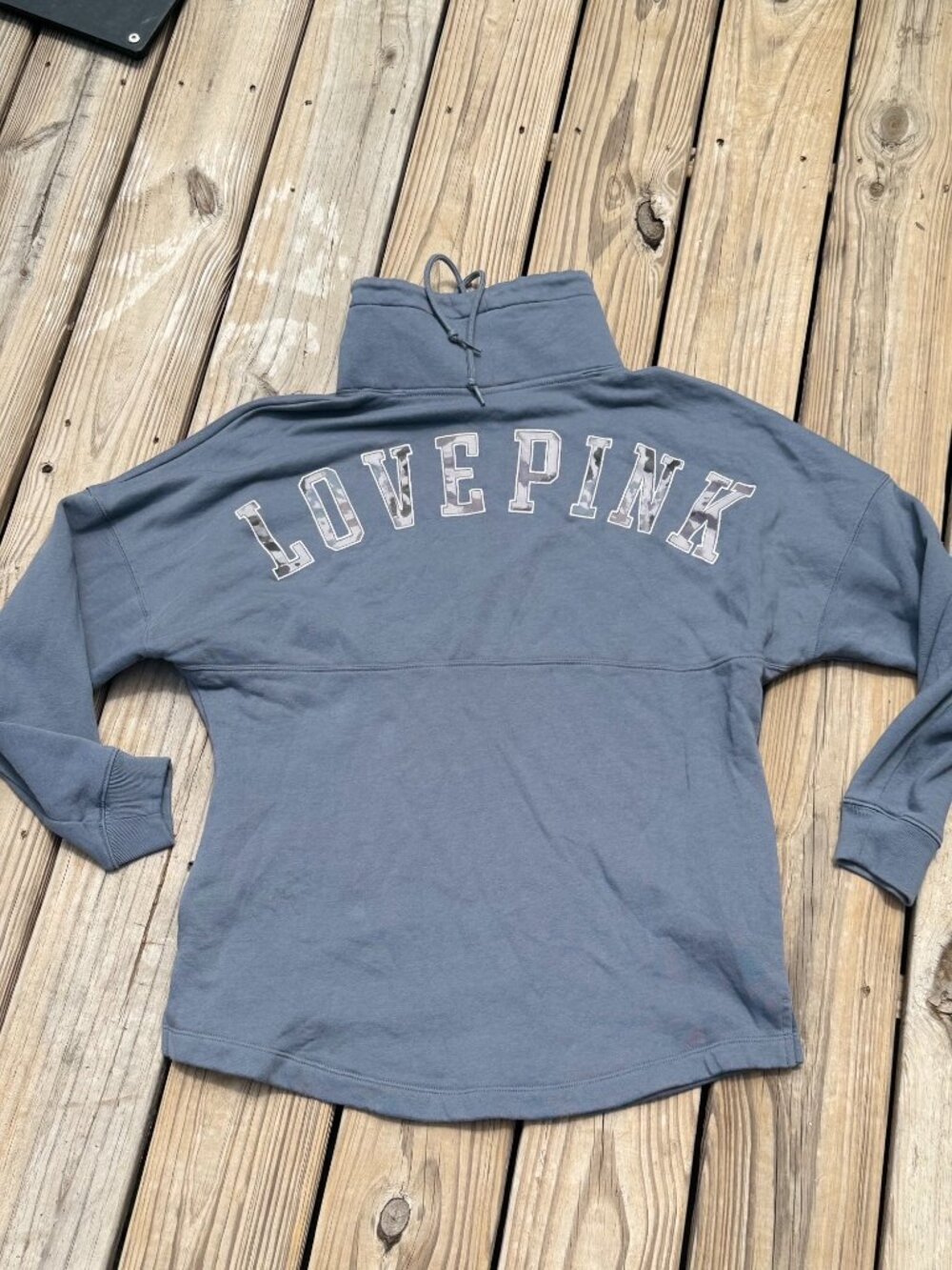 PINK Victoria's Secret Pullover Cozy Girl Athleisure Loungecore M 3725